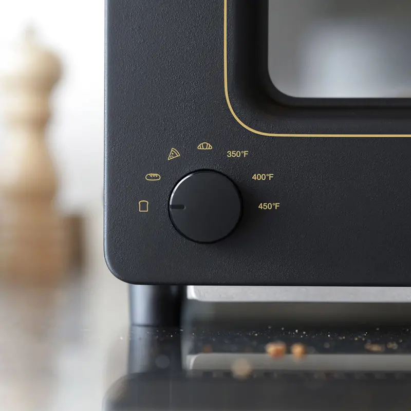 BALMUDA The Toaster – Precision Toasting Appliance, Matte Black Finish