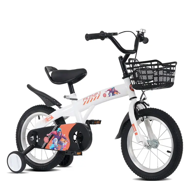 Baprem 18-Inch Kids’ Bike for Ages 5–9 – Pink Steel Frame Bicycle with Training Wheels & Sporty Design