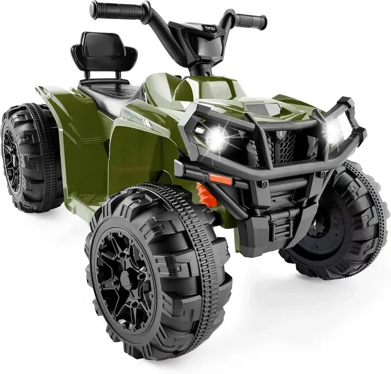 Best Choice Products 12V Kids’ Ride-On ATV – 4-Wheel Electric Quad with Bluetooth Audio