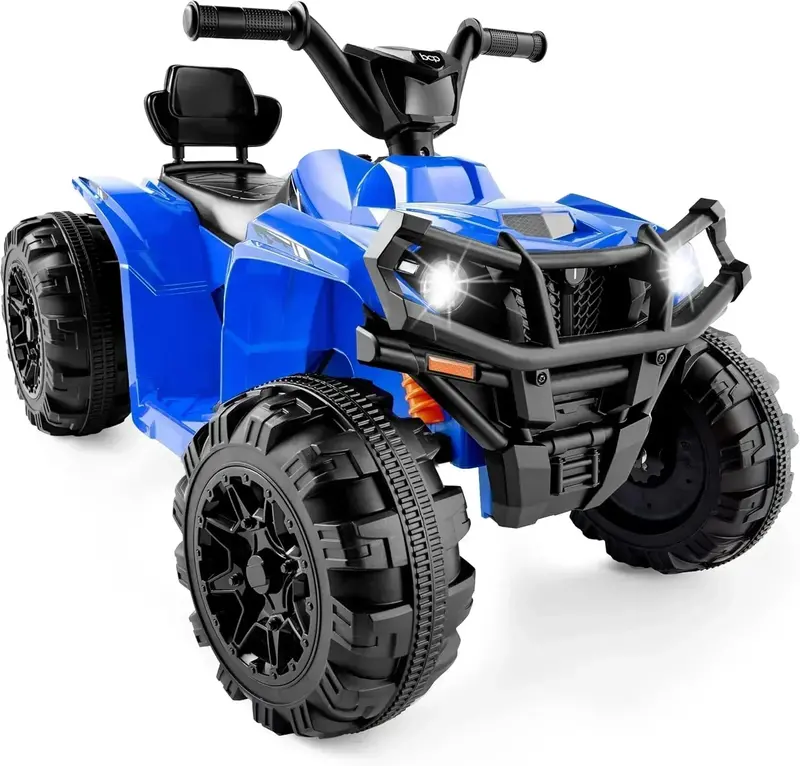 Best Choice Products 12V Kids’ Ride-On ATV – 4-Wheel Electric Quad with Bluetooth Audio