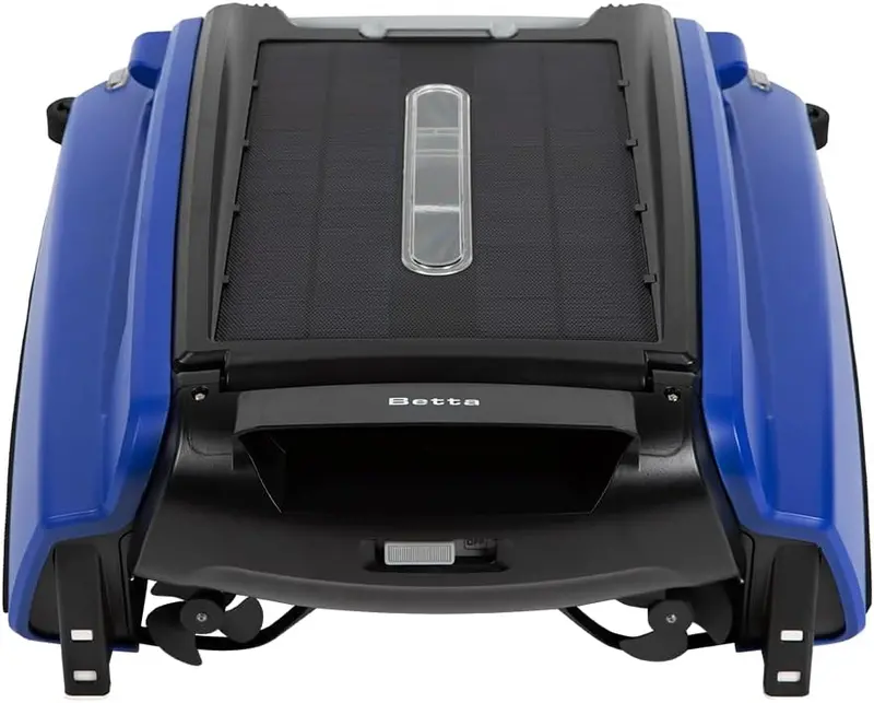 Betta SE Solar-Powered Pool Skimmer – Automatic Surface Cleaner with 30-Hour Battery & Salt-Chlorine-Tolerant Motors (Blue) 2
