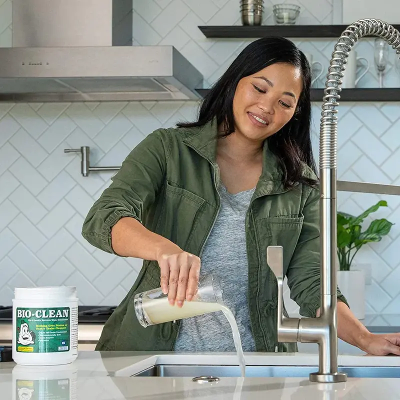 Bio-Clean Natural Enzyme Drain Cleaner — Septic-Safe & Eco-Friendly Formula