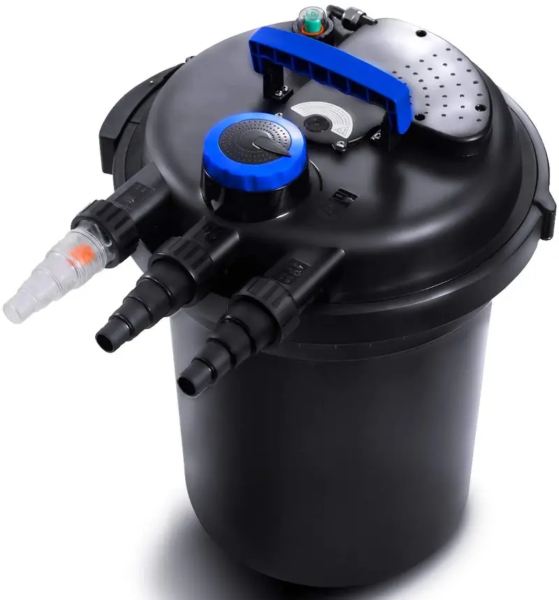 Bio-Mechanical Pond Filter with UV Sterilizer – 13W Clarification System for Garden Ponds