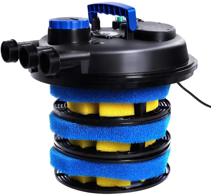 Bio-Mechanical Pond Filter with UV Sterilizer – 13W Clarification System for Garden Ponds