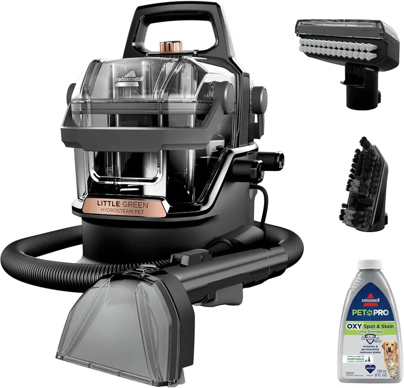 Bissell Little Green Hydrosteam Portable Carpet & Upholstery Cleaner