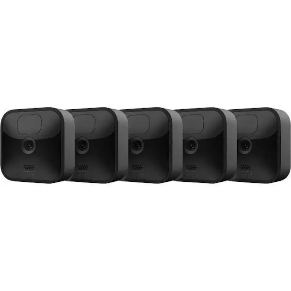 Blink Outdoor 5-Camera Wireless Security Kit – HD Weatherproof Cameras with Motion Alerts