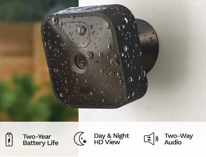 Blink Outdoor 5-Camera Wireless Security System – 1080p HD, Weatherproof, Night Vision & Local Storage