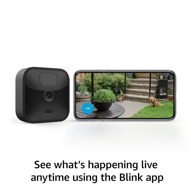 Blink Outdoor 5-Camera Wireless Security System – 1080p HD, Weatherproof, Night Vision & Local Storage