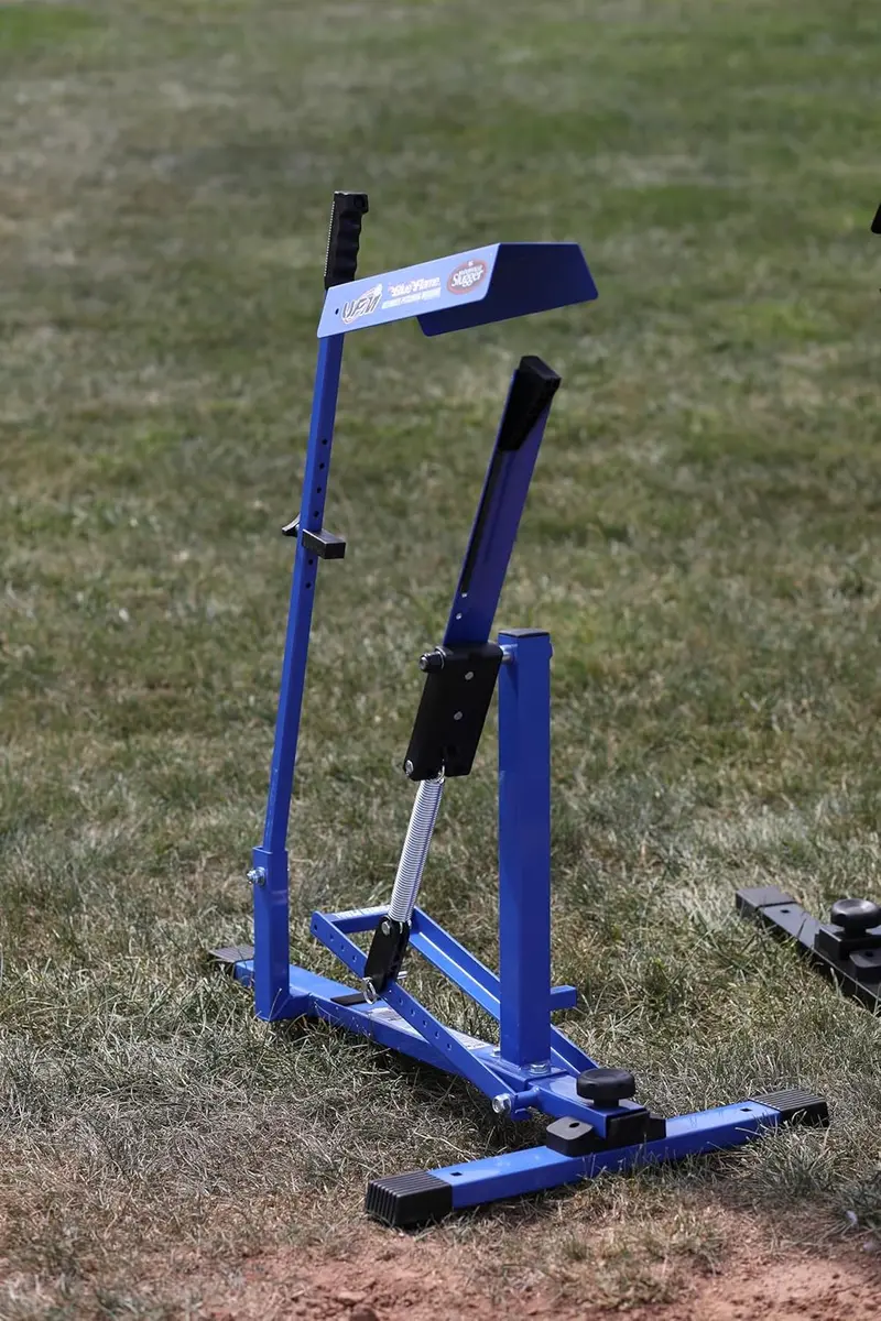 Blue Flame Baseball Pitching Machine – Adjustable Velocity & Trajectory for Youth & Adult Training