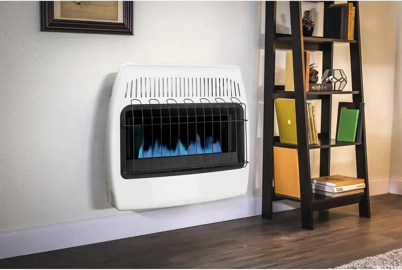 Blue Flame Propane Wall Heater – Vent-Free, Liquid Propane, Indoor Heating Solution