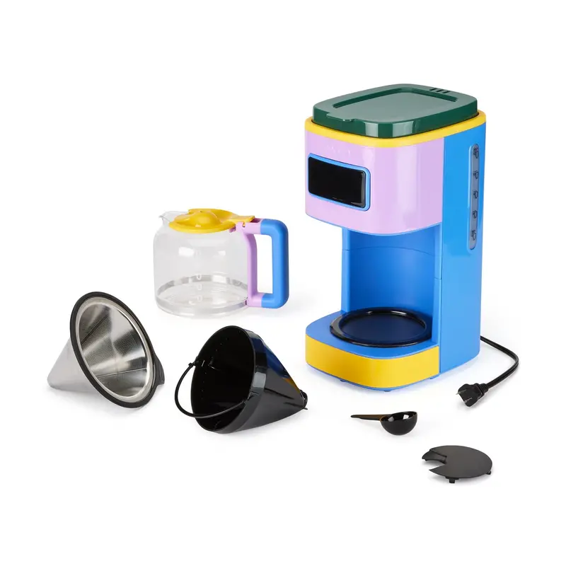 Bodum 12-Cup Programmable Coffee Maker – Blue & Multi-Function