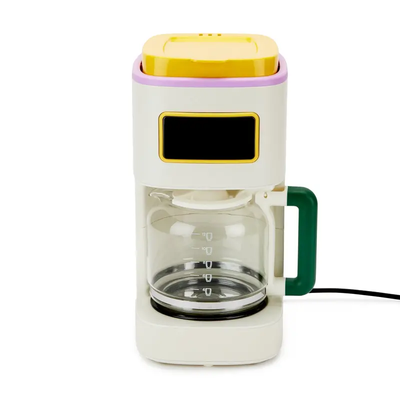 Bodum 12-Cup Programmable Coffee Maker – White & Multi-Function