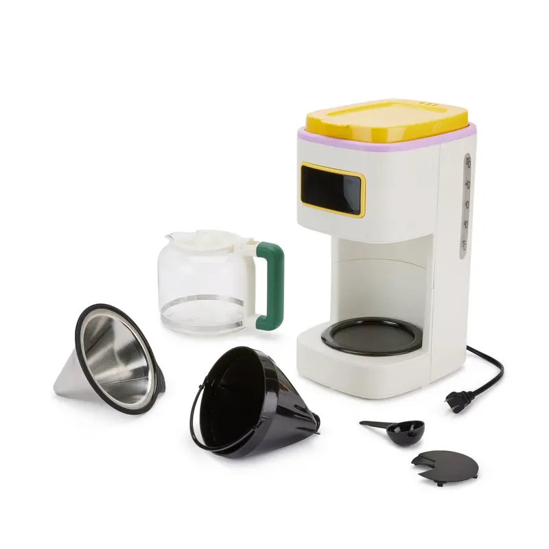 Bodum 12-Cup Programmable Coffee Maker – White & Multi-Function