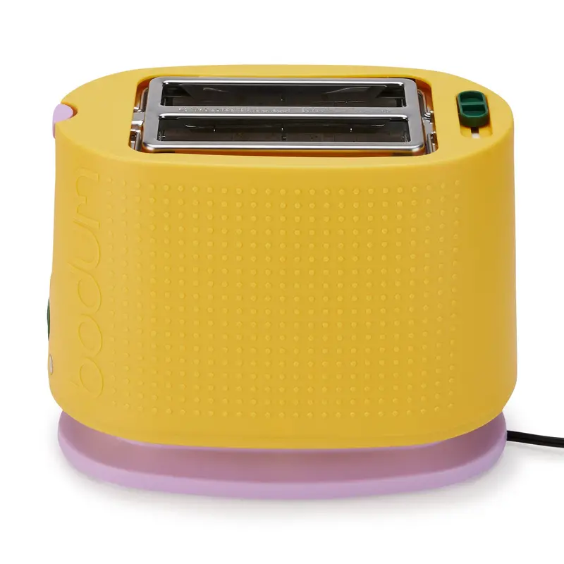 Bodum Bistro Yellow 2-Slice Toaster