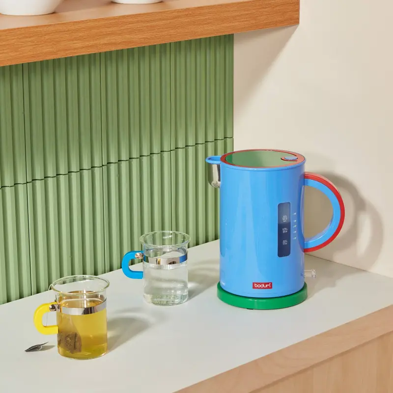 Bodum Electric Gooseneck Kettle – Vibrant Blue
