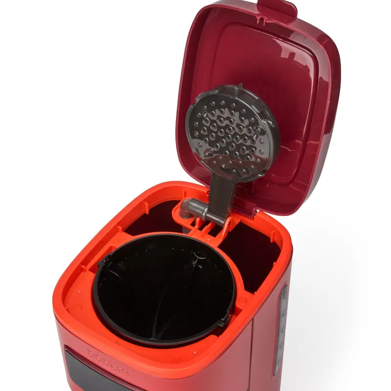 Bodum Programmable 12-Cup Red Coffee Maker