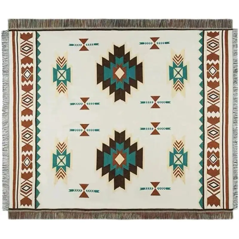 Boho-Style Moisture-Resistant Picnic Blanket for Outdoor Adventures 2