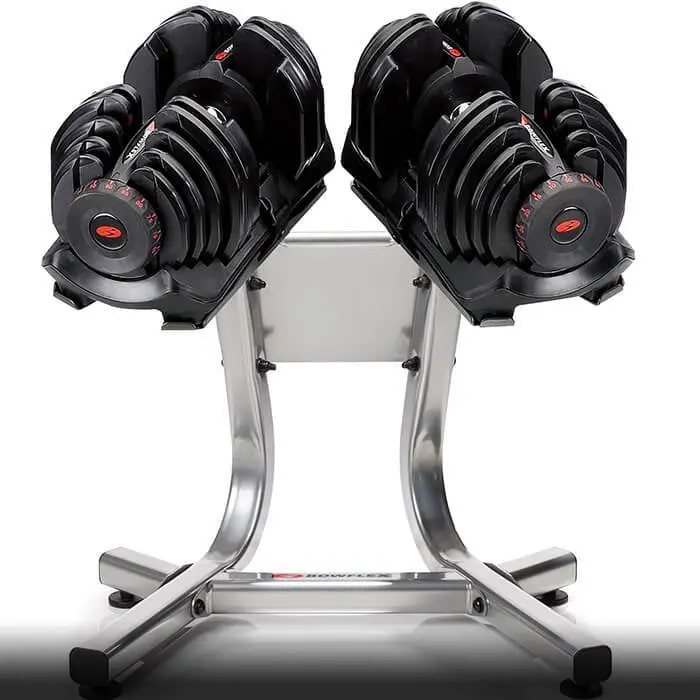 Bowflex SelectTech 1090 Adjustable Dumbbells – Space-Saving Pair with Digital Weight Selection