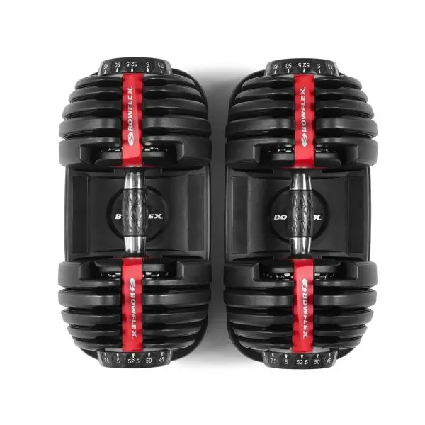 Bowflex SelectTech 552 Adjustable Dumbbell Set – Authentic Pair with Quick-Change Weight System