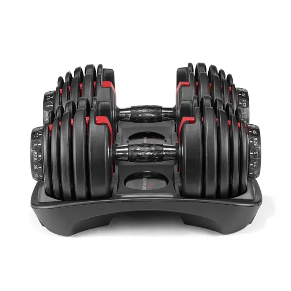 Bowflex SelectTech 552 Adjustable Dumbbell Set – Authentic Pair with Quick-Change Weight System