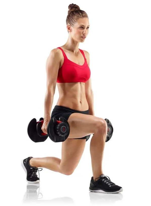 Bowflex SelectTech 552 Adjustable Dumbbell Set – Authentic Pair with Quick-Change Weight System
