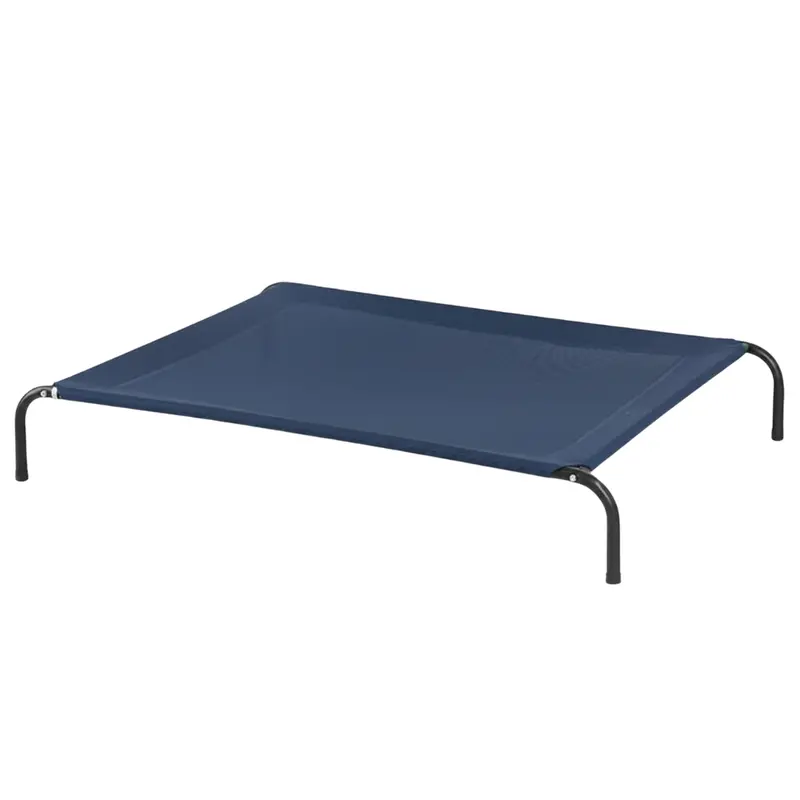 Breathable Elevated Dog Cot – Durable Mesh Top & Rubberized Skid-Proof Feet