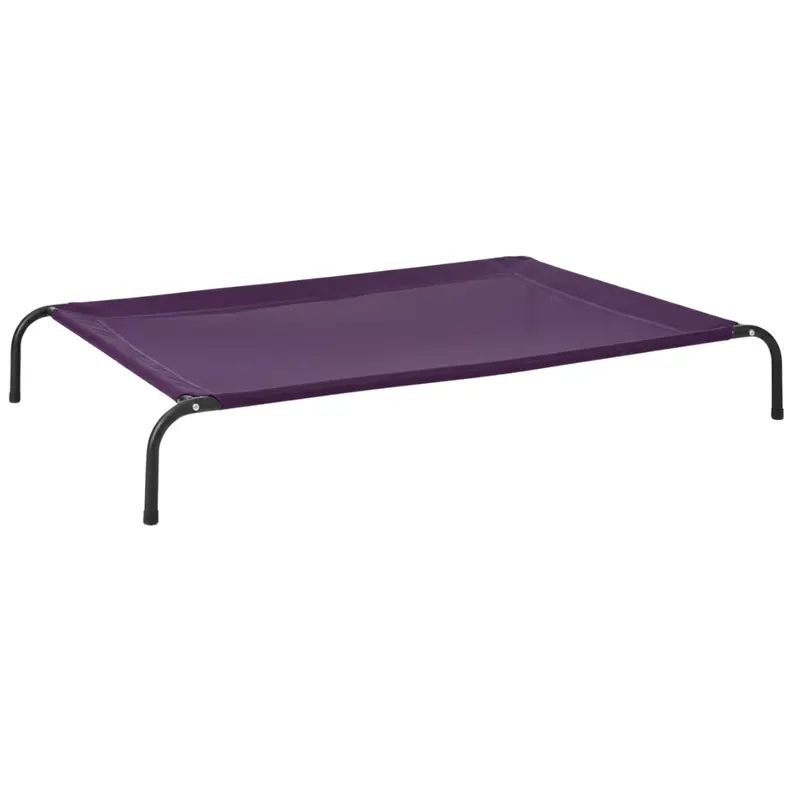 Breathable Elevated Dog Cot – Durable Mesh Top & Rubberized Skid-Proof Feet