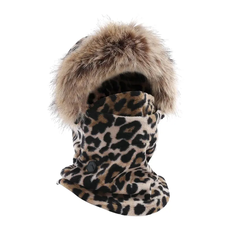 Breathable Thermal Fleece Balaclava with Ventilated Airflow Panel 2