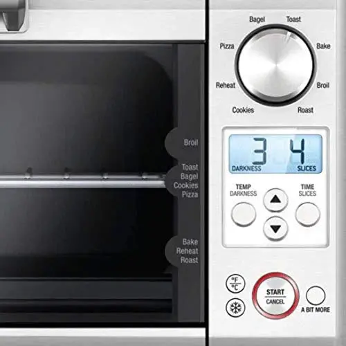 Breville Mini Smart Oven BOV450XL – Brushed Stainless Steel Countertop Toaster Oven