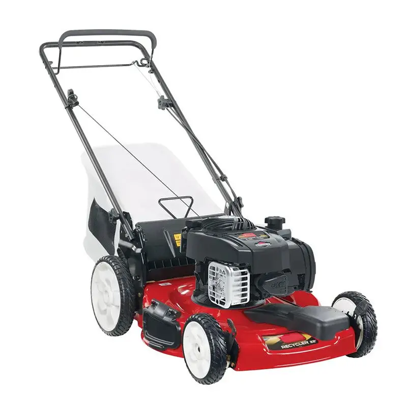 Briggs & Stratton 22" High-Wheel Self-Propelled Gas Lawn Mower – Variable Speed with Grass Catcher