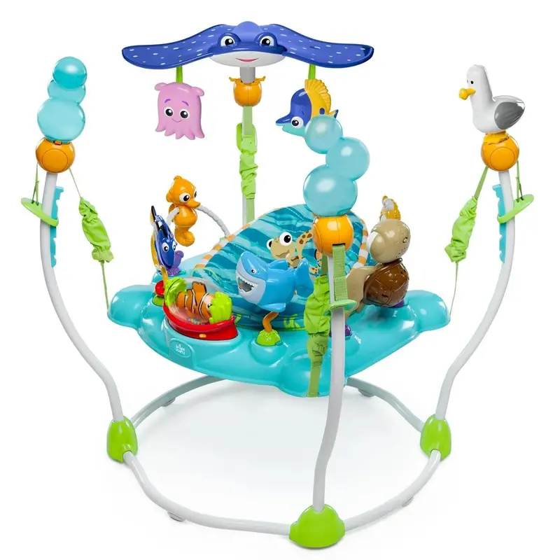 Bright Starts Finding Nemo Infant Jumper with Sea-Themed Activity Center (Unisex)