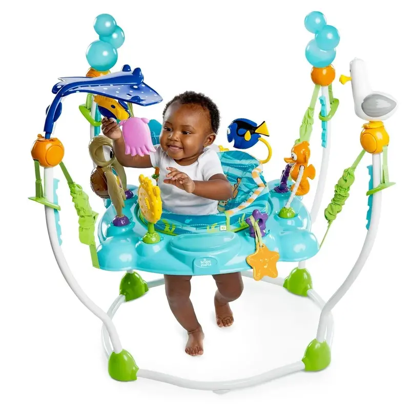 Bright Starts Finding Nemo Infant Jumper with Sea-Themed Activity Center (Unisex)
