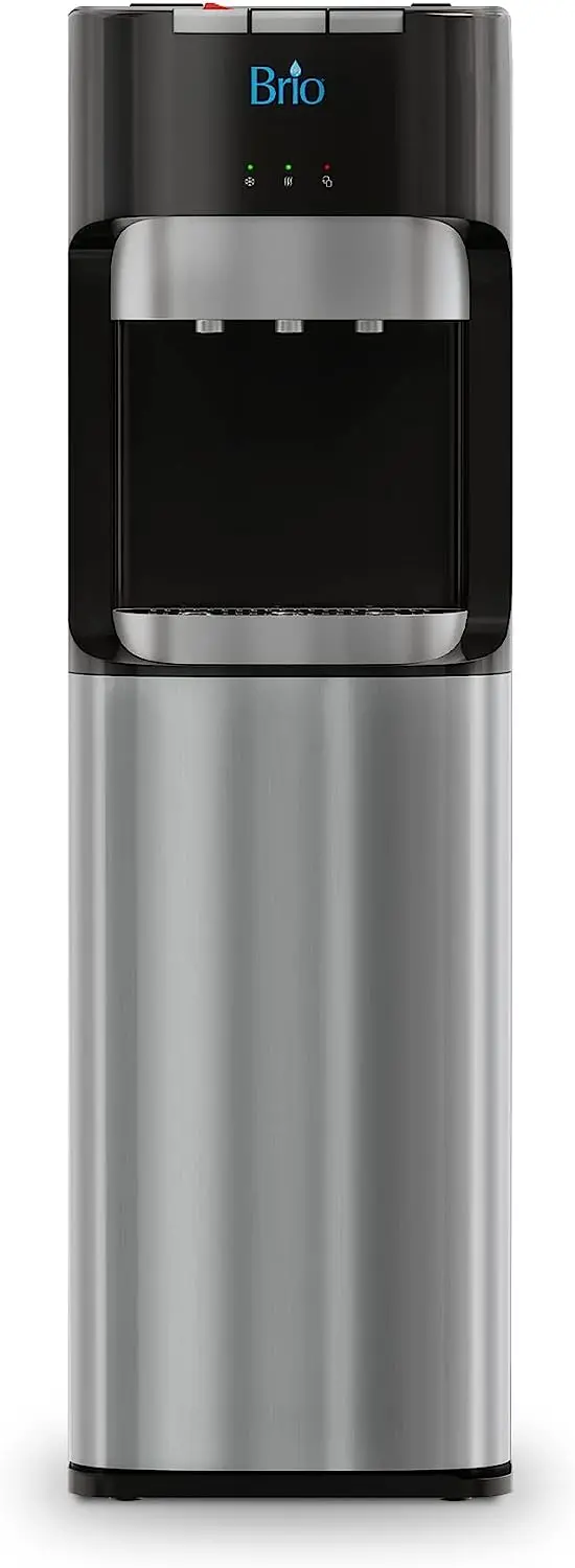 Brio Bottom-Loading Water Cooler Dispenser with Triple-Temp Settings