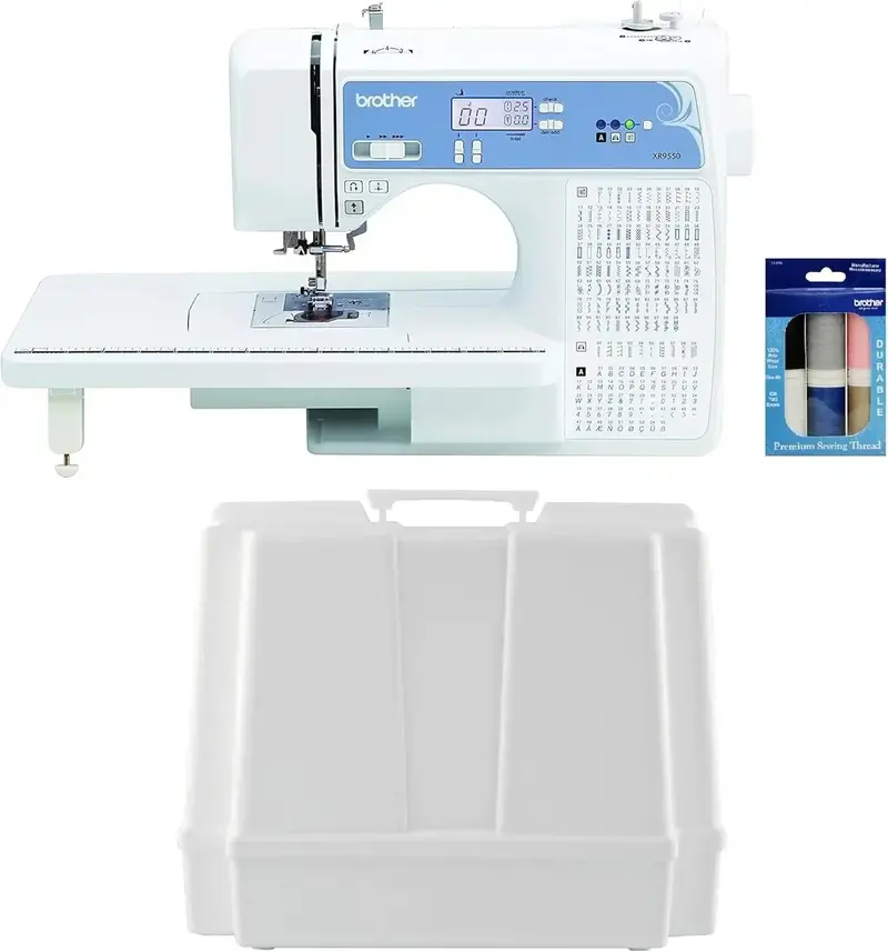Brother Computerized Sewing & Quilting Machine — 165 Stitches, LCD Screen, and Extended Table