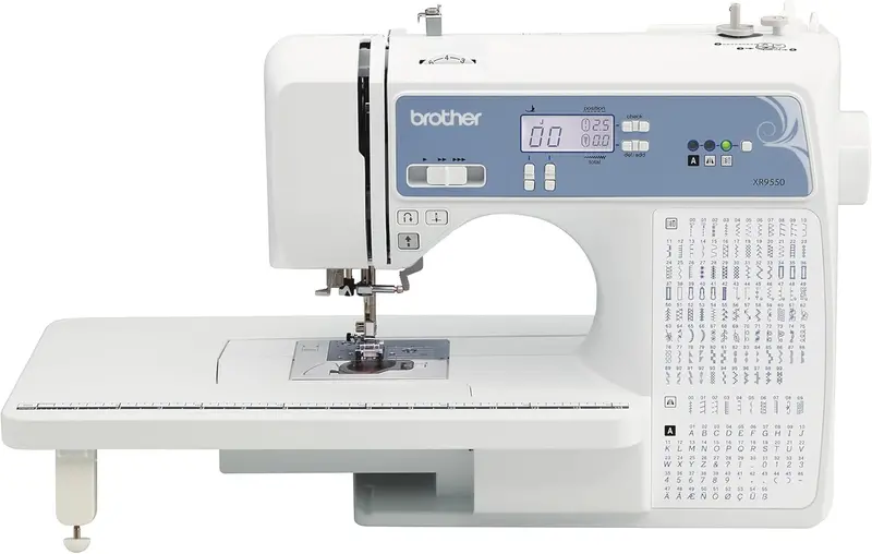Brother Computerized Sewing & Quilting Machine – 165 Stitches, LCD Screen, Wide Table & 8 Presser Feet 1