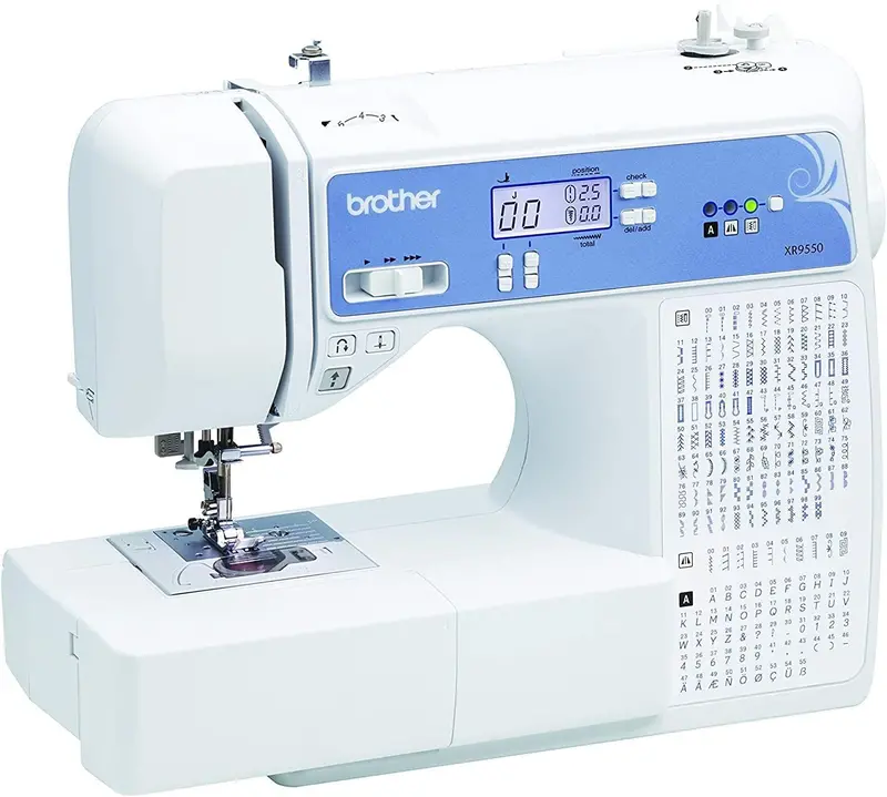 Brother Computerized Sewing & Quilting Machine – 165 Stitches, LCD Screen, Wide Table & 8 Presser Feet