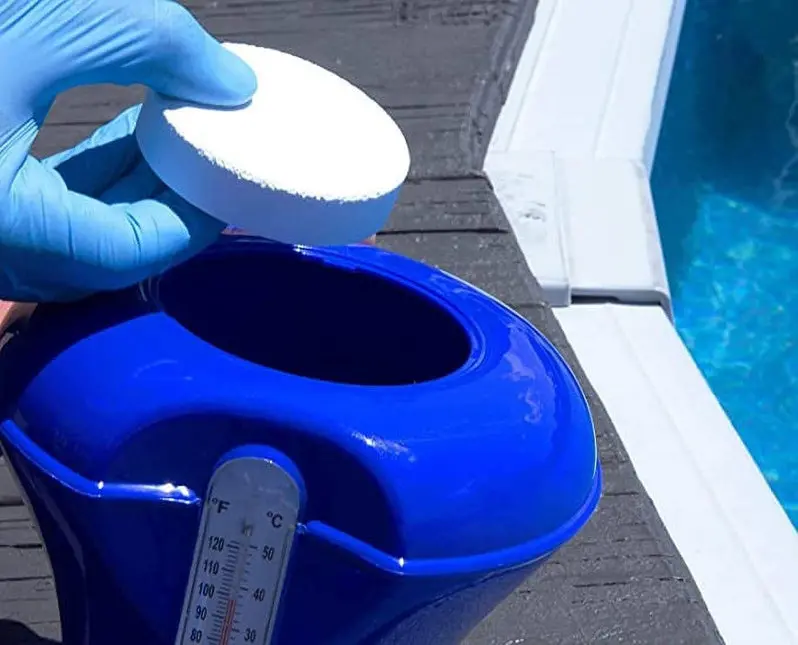 C3 Premium 3-Inch Stabilized Chlorine Tablets – Slow-Dissolving, UV-Resistant Sanitizer for Pools and Spas (50-Pound Bag)