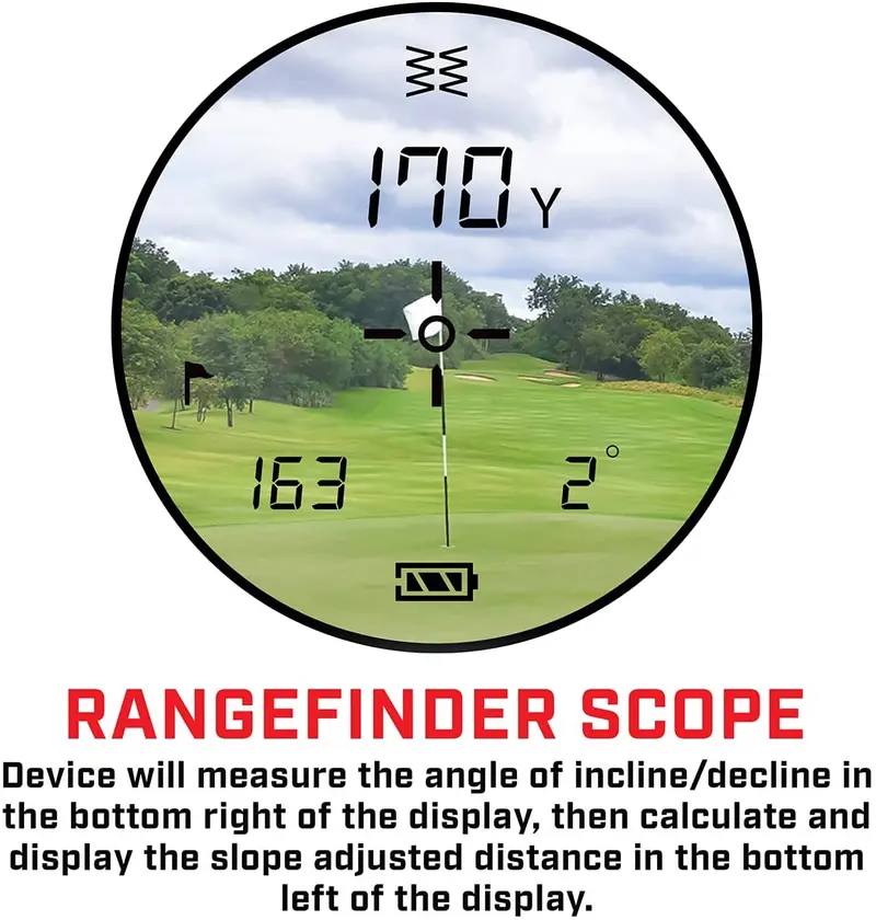 Callaway 300 Pro Slope Laser Rangefinder – 2021 Enhanced Edition with Angle Compensation