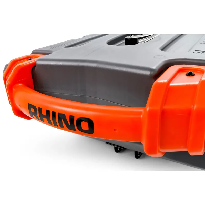 Camco Rhino 36-Gallon Portable RV Sewage Tank Kit – Includes Hose, Fittings, and Dual-Tank Set