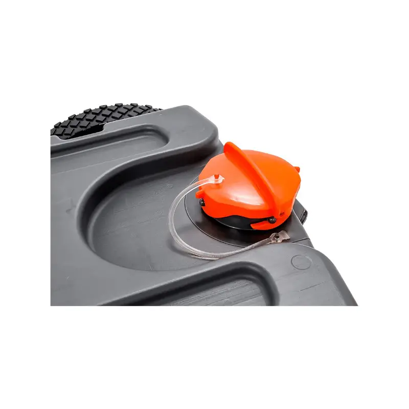 Camco Rhino Heavy-Duty 28-Gallon Portable RV Waste Holding Tank – Durable Polyethylene