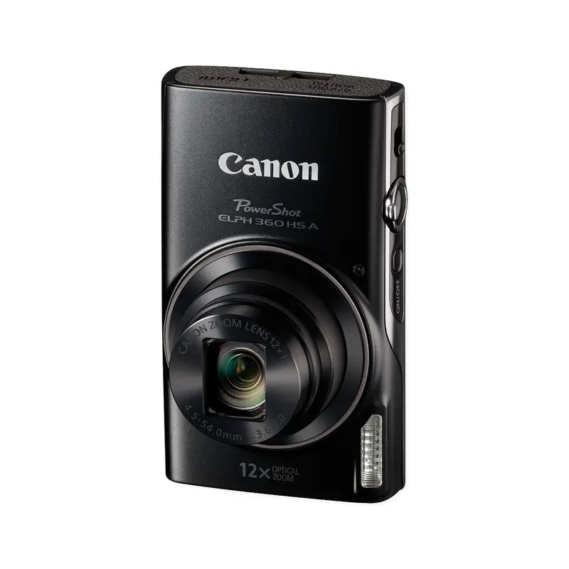 Canon PowerShot ELPH 360HS Compact Camera – Black