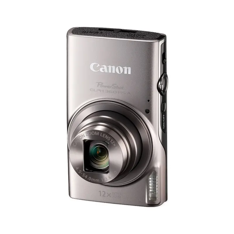 Canon PowerShot ELPH 360HS Compact Camera – Silver