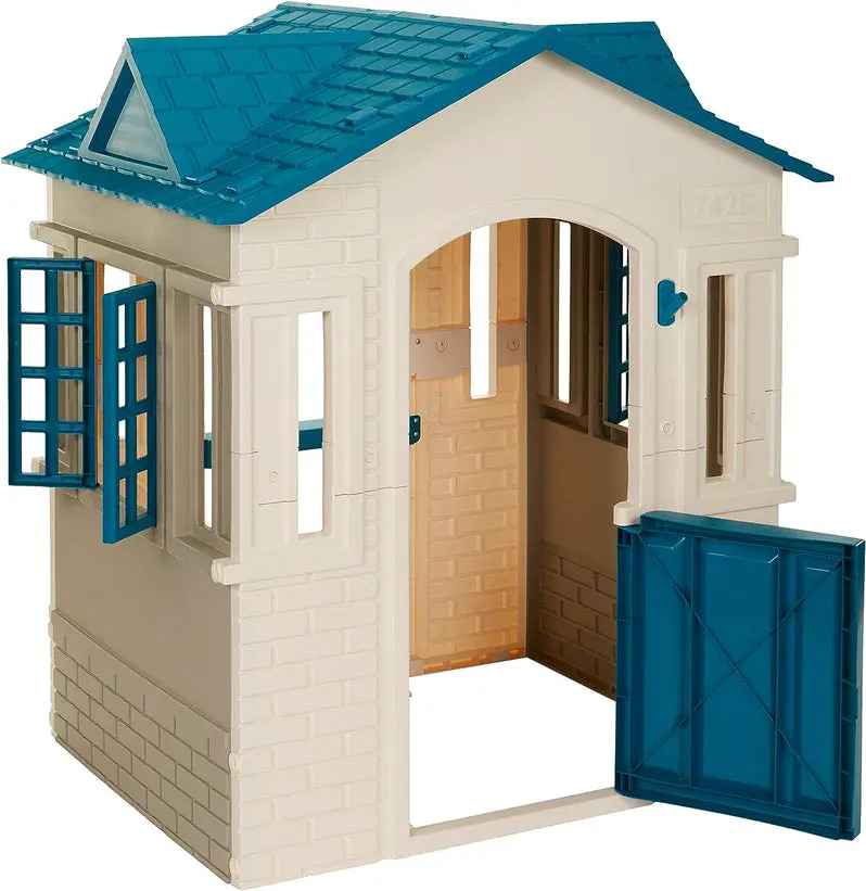Cape Cottage Blue Play Theater for Imaginative Storytelling