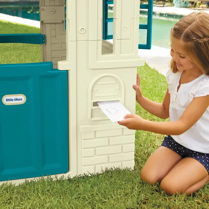 Cape Cottage Blue Play Theater for Imaginative Storytelling