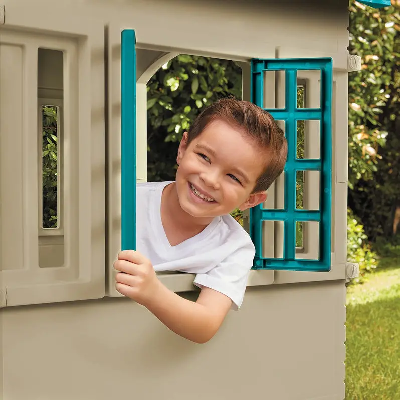 Cape Cottage Blue Play Theater for Imaginative Storytelling