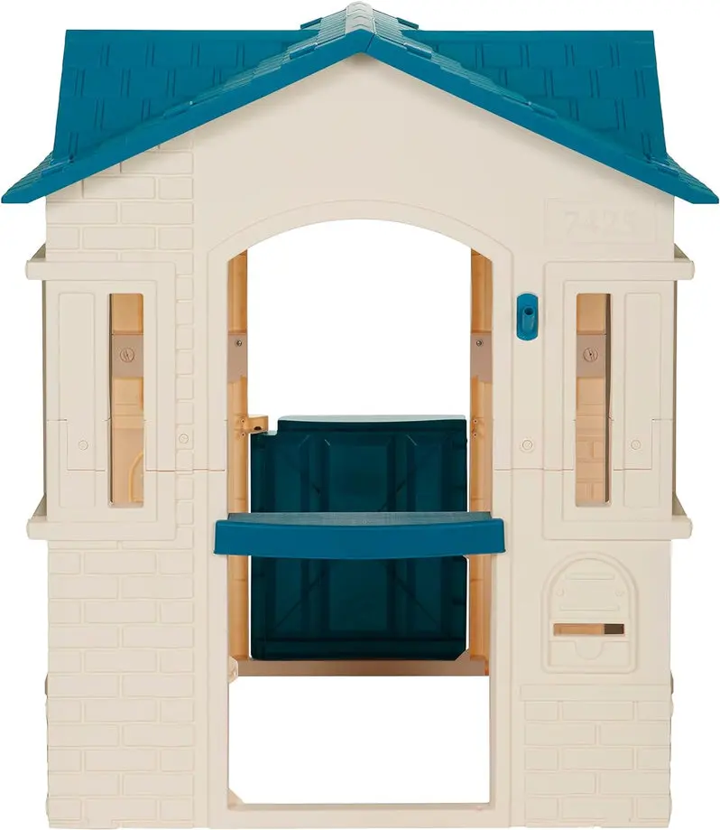 Cape Cottage Blue Play Theater for Imaginative Storytelling