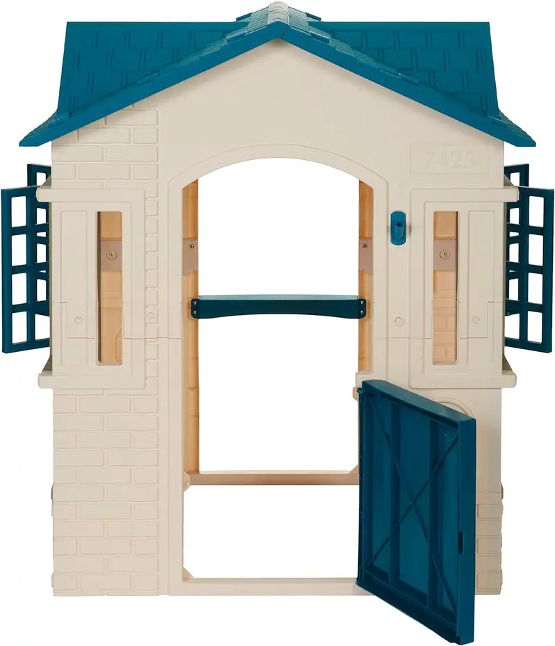 Cape Cottage Blue Play Theater for Imaginative Storytelling
