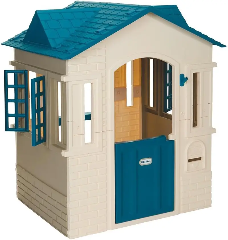Cape Cottage Large Blue Playhouse – Premium Outdoor Kids’ Play Structure