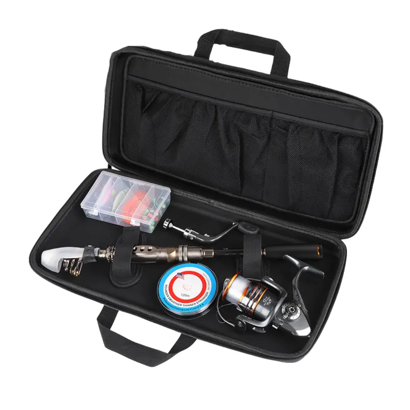 Carbon Fiber Telescoping Fishing Rod & Reel Combo – Includes Essential Accessories 2