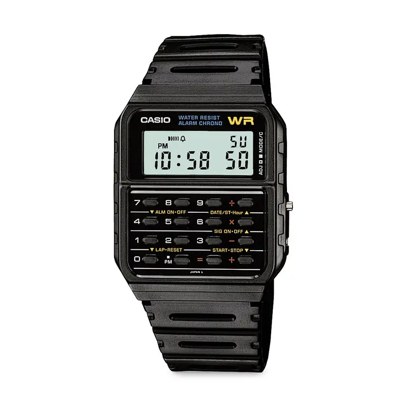 Casio Digital Calculator Wristwatch